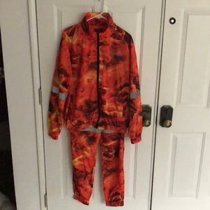 Guilty Nylon Fire Tracksuit